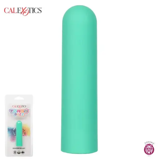 [716770107350] Turbo Buzz Rounded Bala Vibradora Recargable - Turquesa
