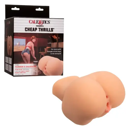 [716770108524] Masturbador Masculino Cheap Thrills the Farmers  Daughter Pussy & Anal - Sin vibración