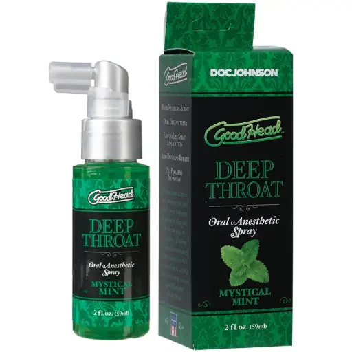 [782421007805] Doc Johnson Deep throat Spray Adormecedor de Garganta de 59 ML - Menta