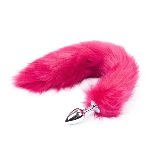 [MLV524157712F] Plug Anal Pequeño Cola De Zorra - Fucsia