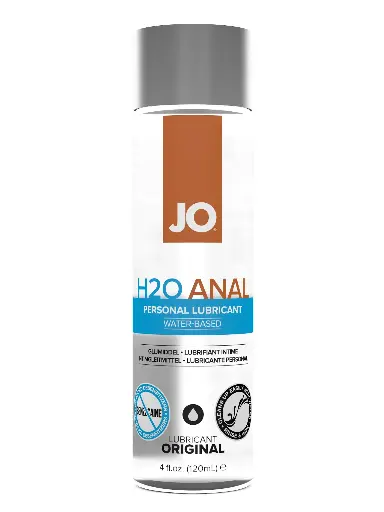 [JO-H2OAnal-120ML] JO Anal H2O lubricante a base de agua - 120 ML