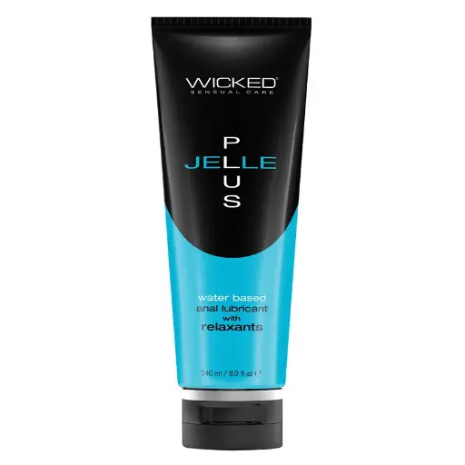 [Wicked-JellyPlus-240ML] Wicked Jelle Plus Anal lubricante relajante anal natural - 240 ML 