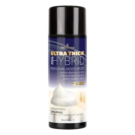 [SV-AnalHybrid-100ML] Sensuva Anal Ultra Thick Lubricante Hibrido - 100 ML