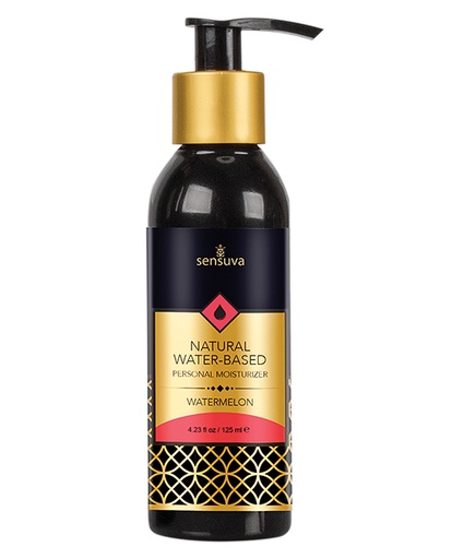 [SV-NaturalWatermelon-125ML] Sensuva Natural lubricante natural a base de agua - Patilla - 125 ML