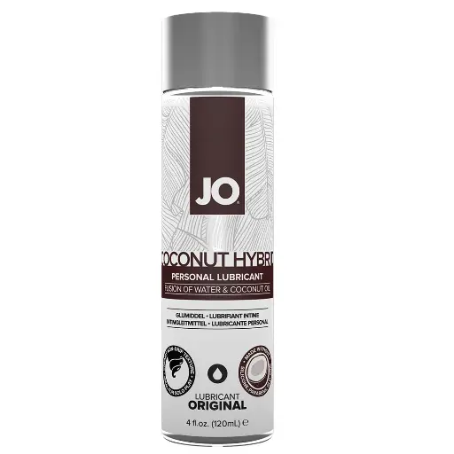[JO-CoconutNatural-120ML] JO Coconut Hybrid Original Lubricante - 120 ML