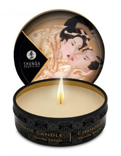 [SH-Vela-Vainilla] Vela Aromatica para masajes Shunga 30 ML - Vainilla