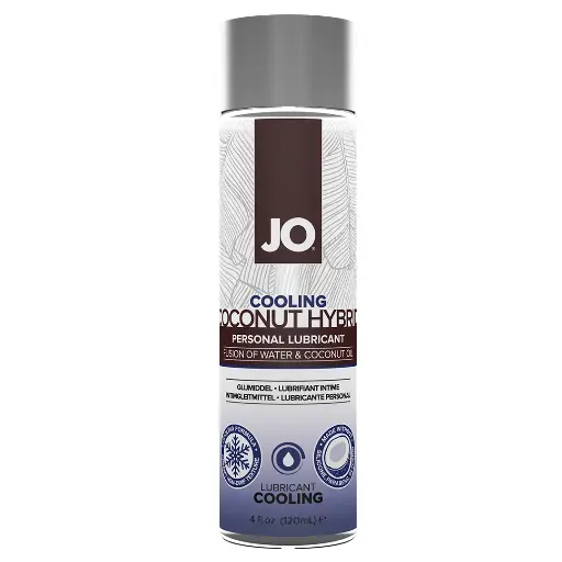 [JO-CoconutHydridFrio-120ML] JO Coconut Hybrid Original Lubricante frio - 120 ML