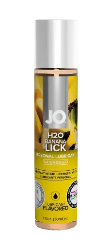[JO-Banana-30ML] JO H2O a base de agua comestible Banana - 30 ML 