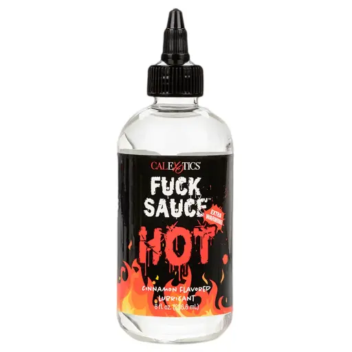 [CAL-FuckSauce-Hot-236ML] Fuck Sauce Hot lubricante extra caliente sabor a canela - 236,60 ML
