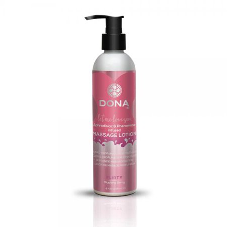 [DONA-Crem-Flirty] Crema para Masajes  Afrodisiaca con Feromonas Dona 235 ML - Blushing Berry