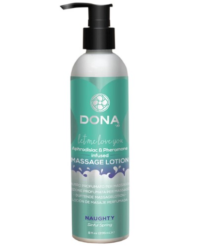 [DONA-Crem-Naughty] Crema para Masajes  Afrodisiaca con Feromonas Dona 235 ML - Sinful Spring