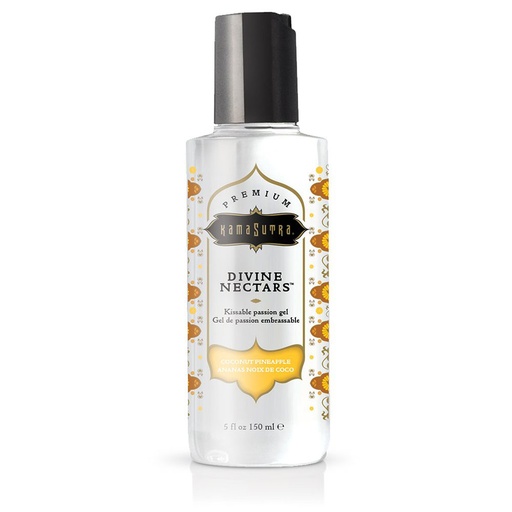 [K-DivineNectar-CocoPiña-150ML] Divine Nectars lubricante comestible a base de agua Coconut Pineapple -150 ML