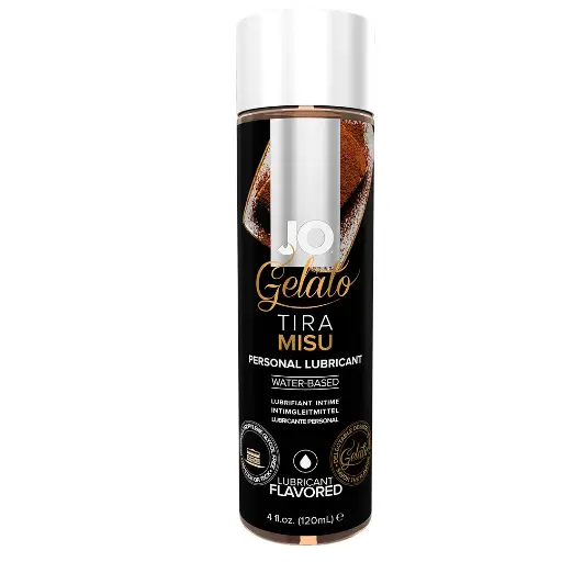 [JO-Gelato-Tiramisu-120ML] JO Gelato lubricante comestible a base de agua Tiramisu -120 ML