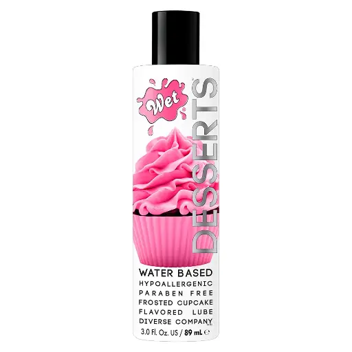 [716222215749] Wet Desserts Frosted Cupcake lubricante comestible a base de agua - 89 ML
