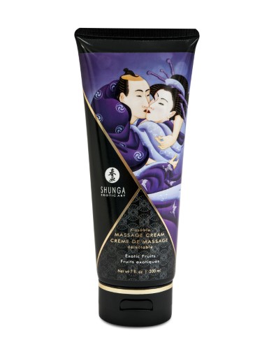 [SH-Crem-Fruta] Crema para masajes comestible Shunga 200 ML - Frutas Exóticas