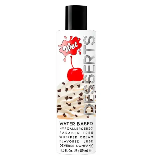 [Wet-Desserts-CremaBatida-89ML] Wet Desserts Crema Batida lubricante comestible a base de agua - 89 ML