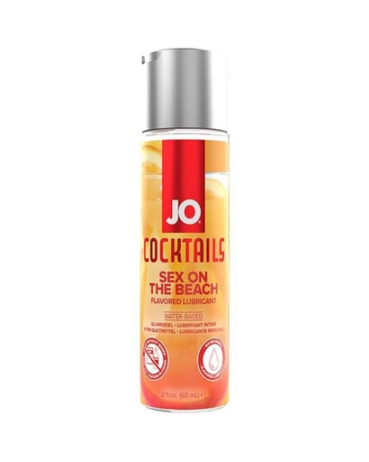 [JO-Cocktails-SexOnTheBeach-60ML] System JO H2O Cocktails lubricante comestible a base de agua Sex On The Beach - 60 ML