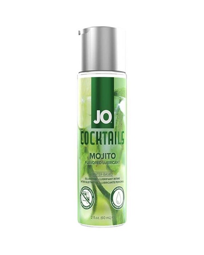 [JO-Cocktails-Mojito-60ML] System JO H2O Cocktails lubricante comestible a base de agua Mojito - 60 ML